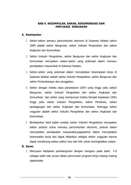 Buku Survey Penyusunan Tabel 2011 Balitbangda prov Sulsel