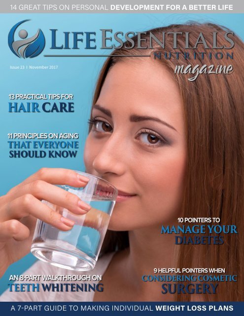 Life Essentials Magazine -  November 2017