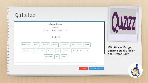 Quizizz Seusai Buat Soala