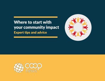 Where to start with your community impact