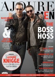 AJOURE´ Men Magazin Juli 2017