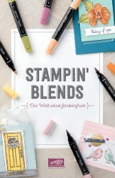 Stampin' Blends 2017 Broschüre in Deutsch