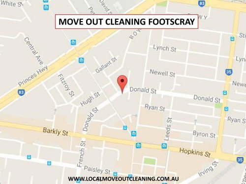 Move Out Cleaning Footscray