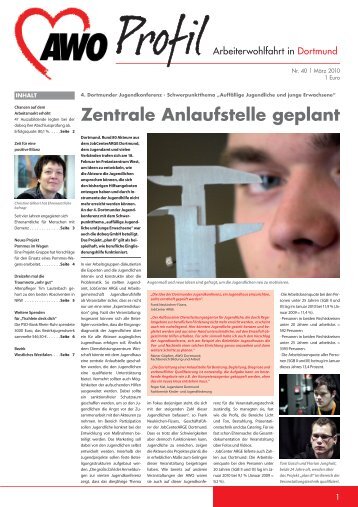 Zentrale Anlaufstelle geplant - AWO Dortmund