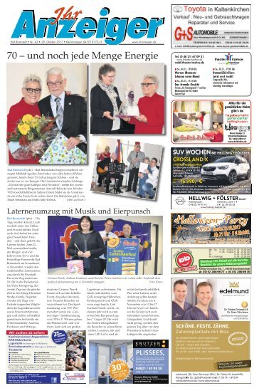 Ihr Anzeiger Bad Bramstedt 43 2017