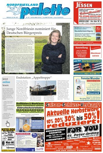 Nordfriesland Palette 43 2017