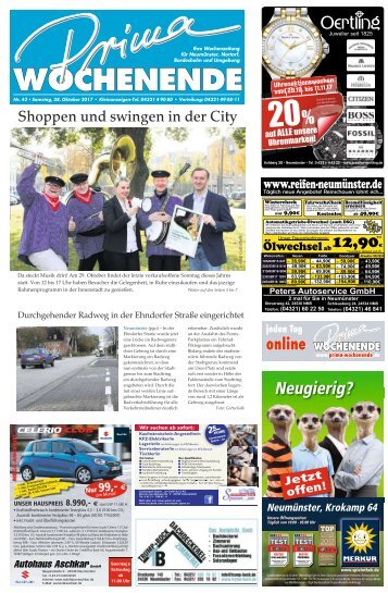 Prima Wochenende 43 2017
