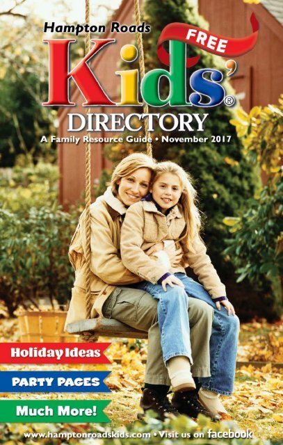 Hampton Roads Kids' Directory: November 2017