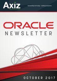 Oracle Newsletter