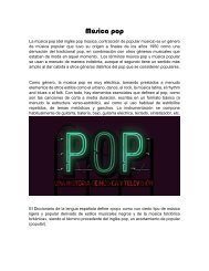 Música pop