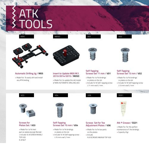 ATK Bindings Catalogue 2017-18