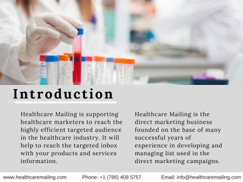 Hematologist Mailing List