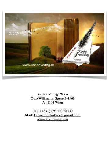 Messekatalog Karina-Verlag, Wien