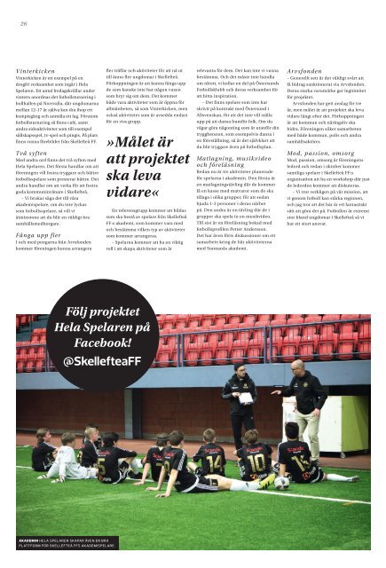 Skellefteå FF Fotbollsmagasin – 2017 #3