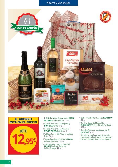 Catálogo ALCAMPO NAVIDAD 2017-18 Este año regala ahorrando