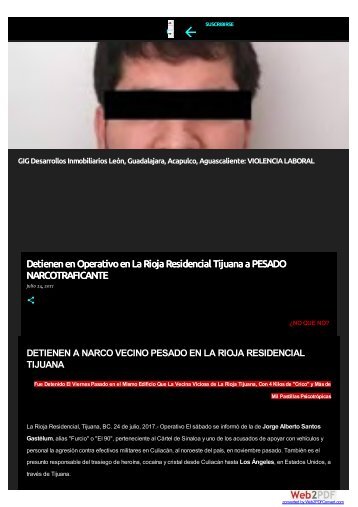 ABEL PRESS Portal Informativo de Denuncia Ciudadana Expone las Tranzas de GIG Desarrollos Inmobiliarios en La Rioja Tijuana Sin Censura(1)