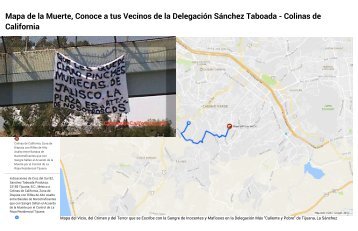 “Que les quede claro pinches muñecas de Jalisco La Plaza es de Nosotros “CDS” - Narco Manta en Delegación Sanchez Taboada - A Menos de 15 Minutos de Colinas de California, La Rioja Residencial Tijuana, Coto Bahía