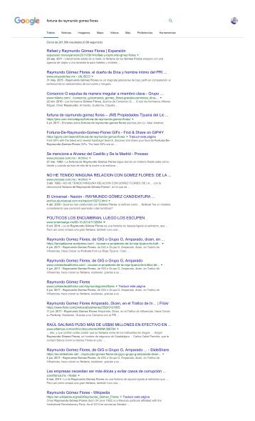 fortuna de raymundo gomez flores - Buscar con Google