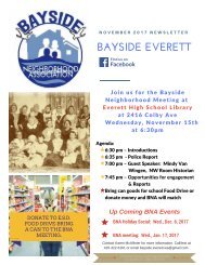 November 2017 Bayside Everett News