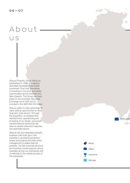 Abacus Property Group – Sustainability Report 2017