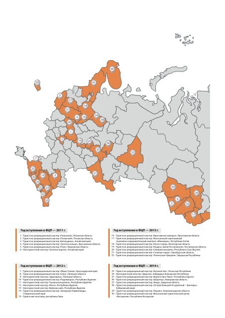 Атлас инвестиционных проектов в сфере туризма