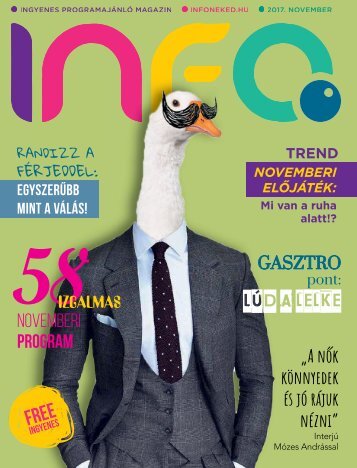 InfoPont Magazin 2017 NOVEMBER