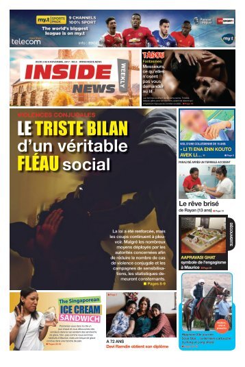 Inside News weekly # No 5 - 02 au 08 Novembre 2017