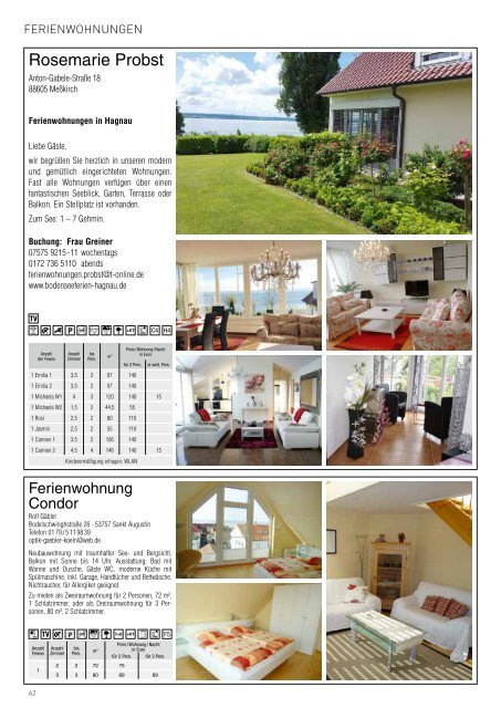 Urlaubsmagazin Hagnau 2018