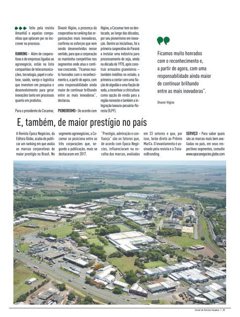 Jornal Cocamar Novembro 2017