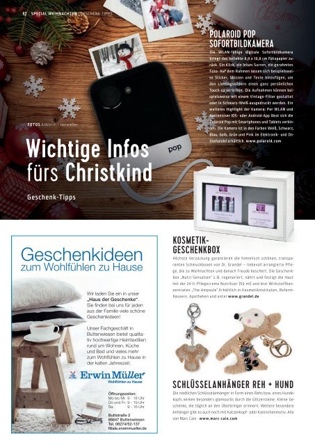 SchlossMagazin Bayerisch-Schwaben November 2017