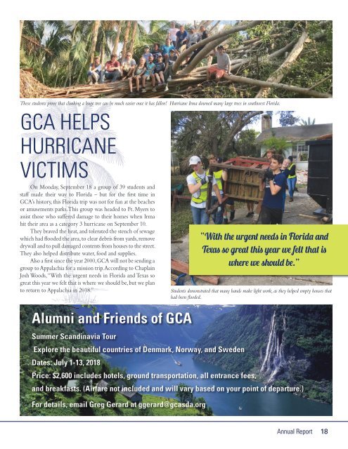 GCA Annual Report 17