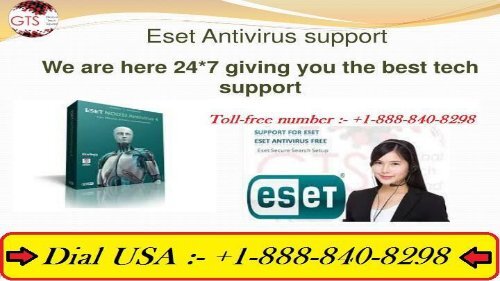 Dial :- ESET  +1-888-840-8298  Tech Support phone number – Best Service