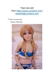 Teen Sex doll from www.j-suntech.com