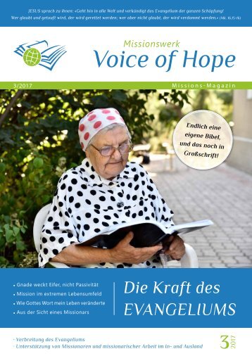 Die Kraft des Evangeliums 3/17