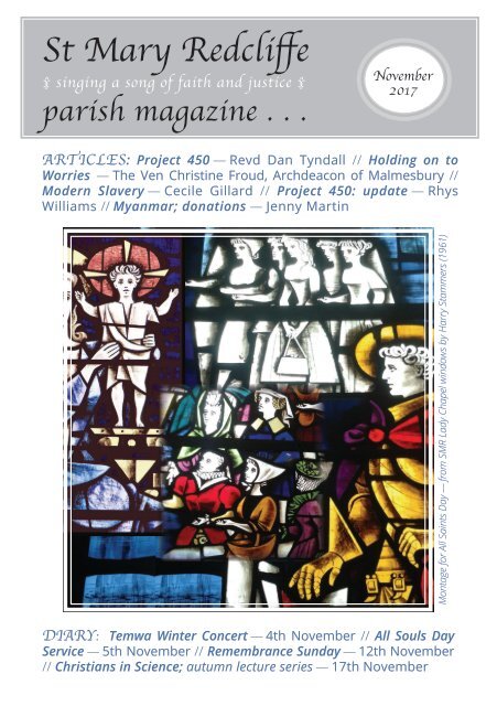 St Mary Redcliffe Church Parish Magazine - November 2017