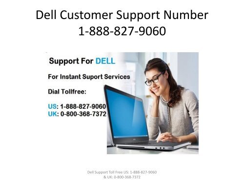 Dell Support | Dell Customer Support Number 1-888-827-9060