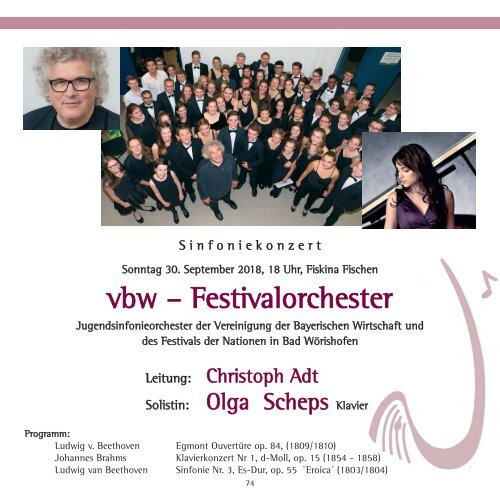 Oberallgäuer Meisterkonzerte Programm 2018