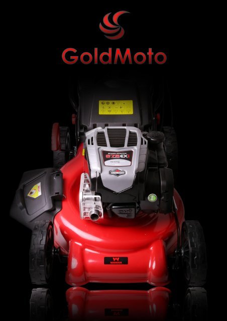 GoldMoto Çim Biçme Makinaları Ürün Broşür