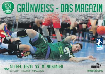 GRÜNWEISS - das Magazin der SC DHfK Handballer - Saison 2017/18 