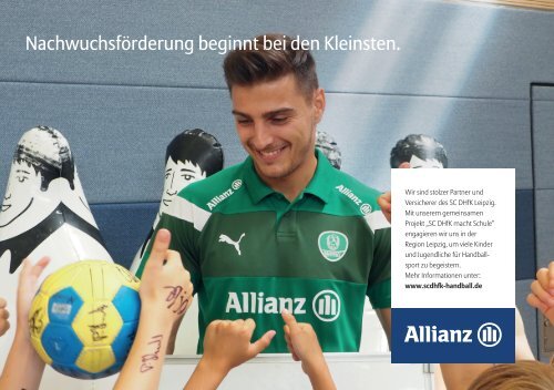 GRÜNWEISS - das Magazin der SC DHfK Handballer - Saison 2017/18 