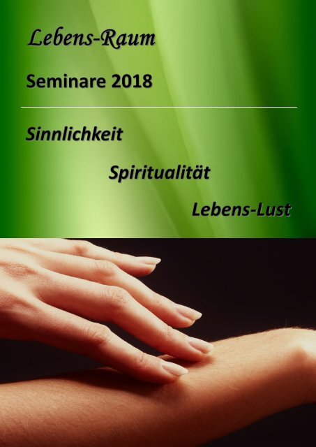 Seminarbroschüre 2018