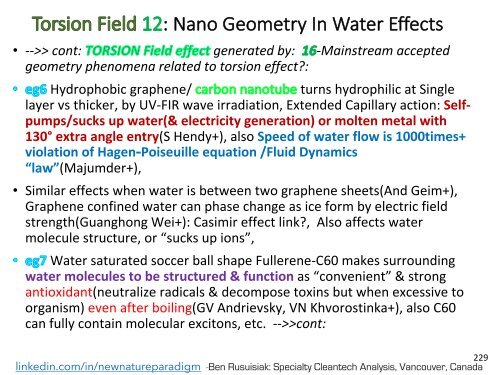 Tecnologie energetiche meno conosciute, pulite, a basso costo e abbondanti che possono cambiare il mondo / Less known, Clean, Low cost, Abundant Energy Technologies & Related Game Changing Applications