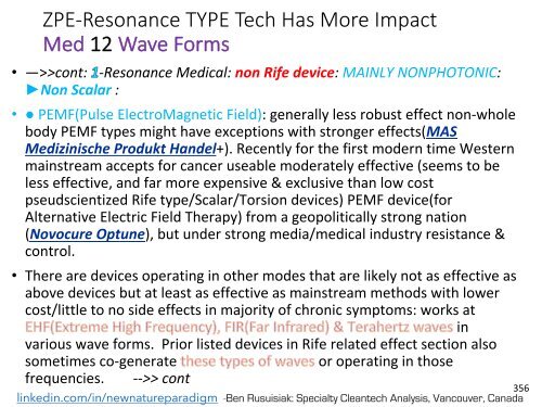 Tecnologie energetiche meno conosciute, pulite, a basso costo e abbondanti che possono cambiare il mondo / Less known, Clean, Low cost, Abundant Energy Technologies & Related Game Changing Applications