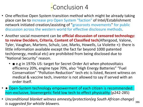 Tecnologie energetiche meno conosciute, pulite, a basso costo e abbondanti che possono cambiare il mondo / Less known, Clean, Low cost, Abundant Energy Technologies & Related Game Changing Applications