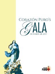 Corazón Puro's Gala 2017