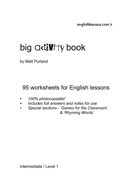 big activity book