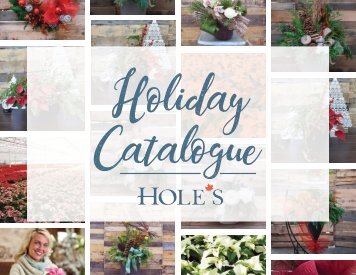 Holiday Catalogue 2017