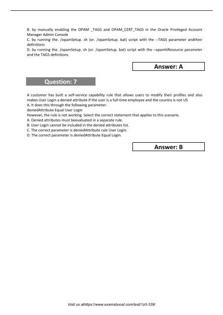 1Z0-339 Preparation Kits