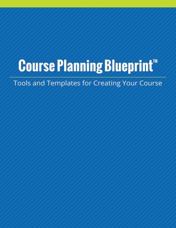CoursePlanningBlueprint