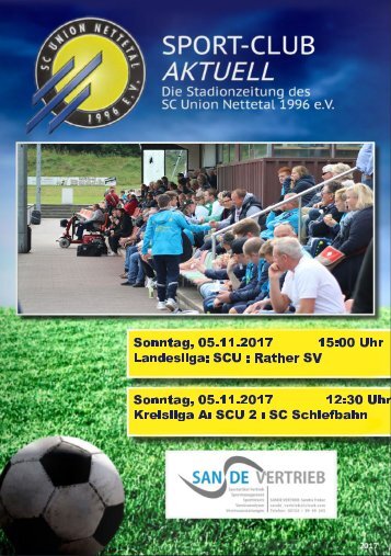 SPORT-CLUB AKTUELL - SAISON 17/18 - AUSGABE 7